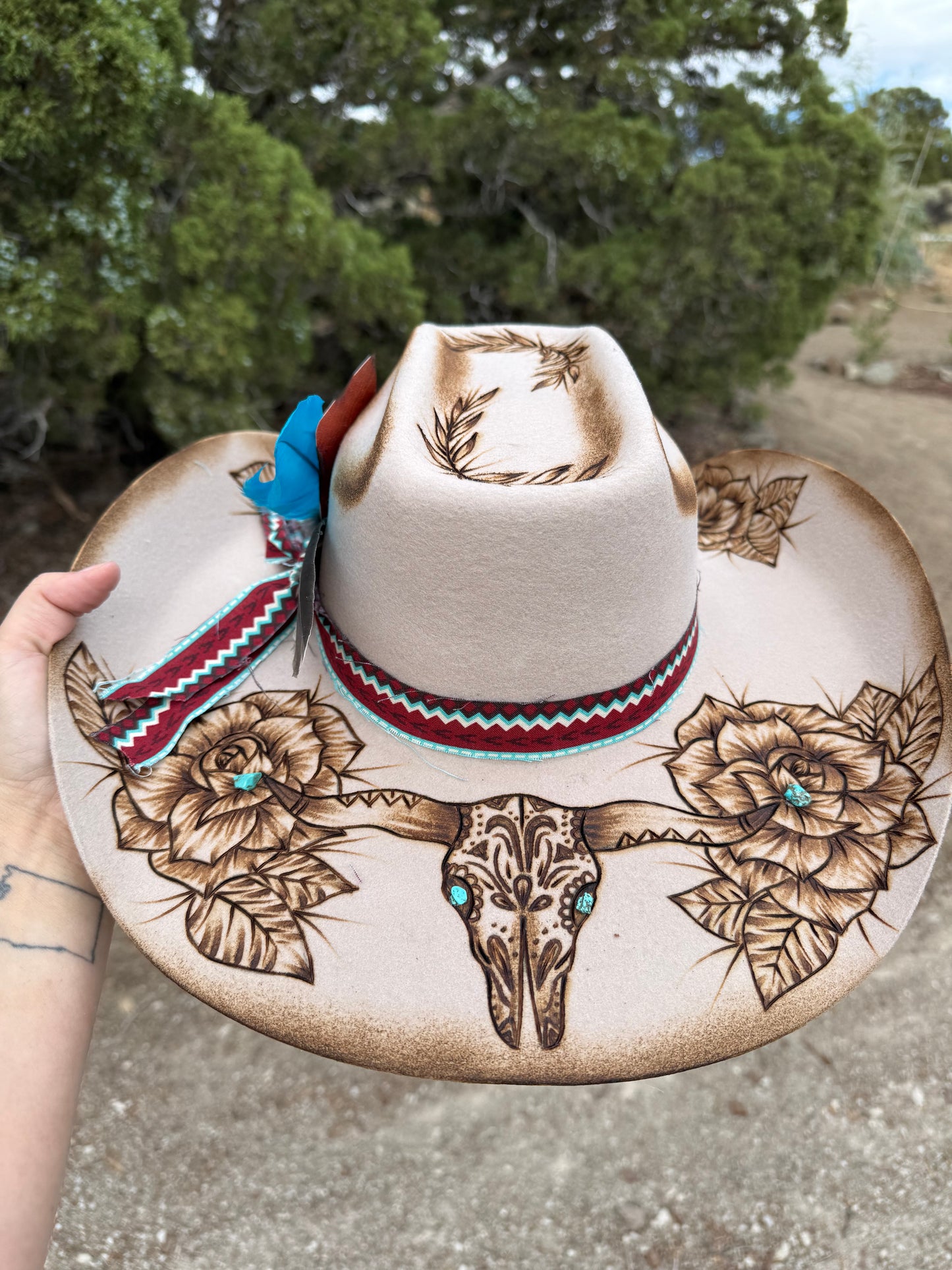SUGAR BULL SKULL