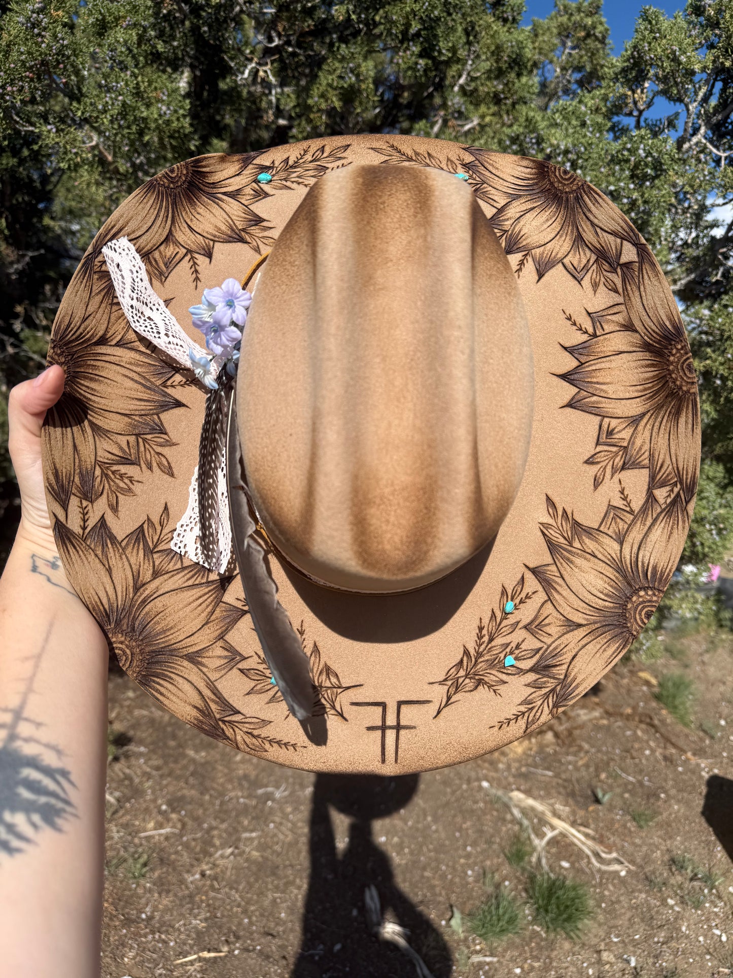PRE-ORDER TURQUOISE SUNFLOWER
