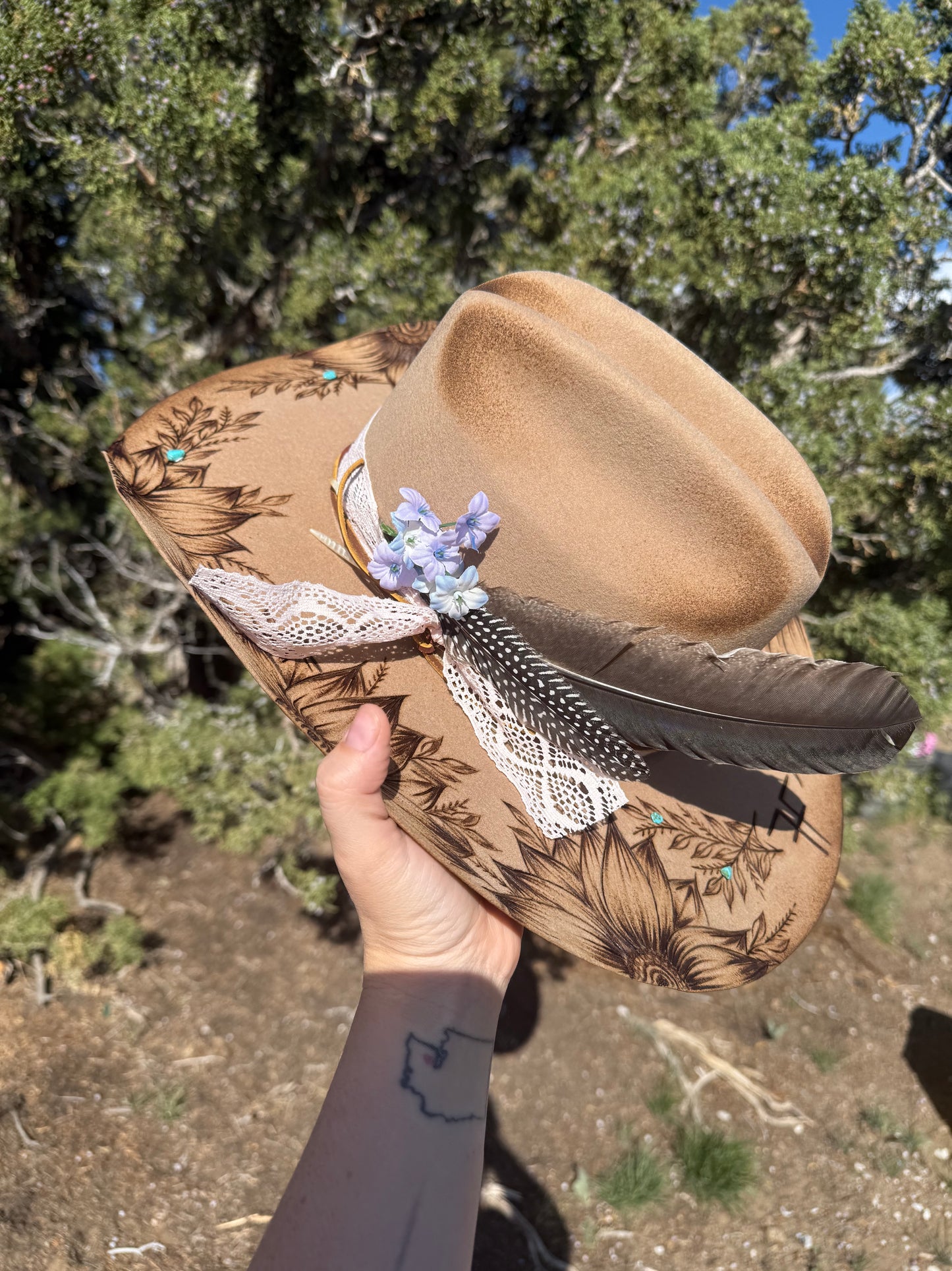 PRE-ORDER TURQUOISE SUNFLOWER