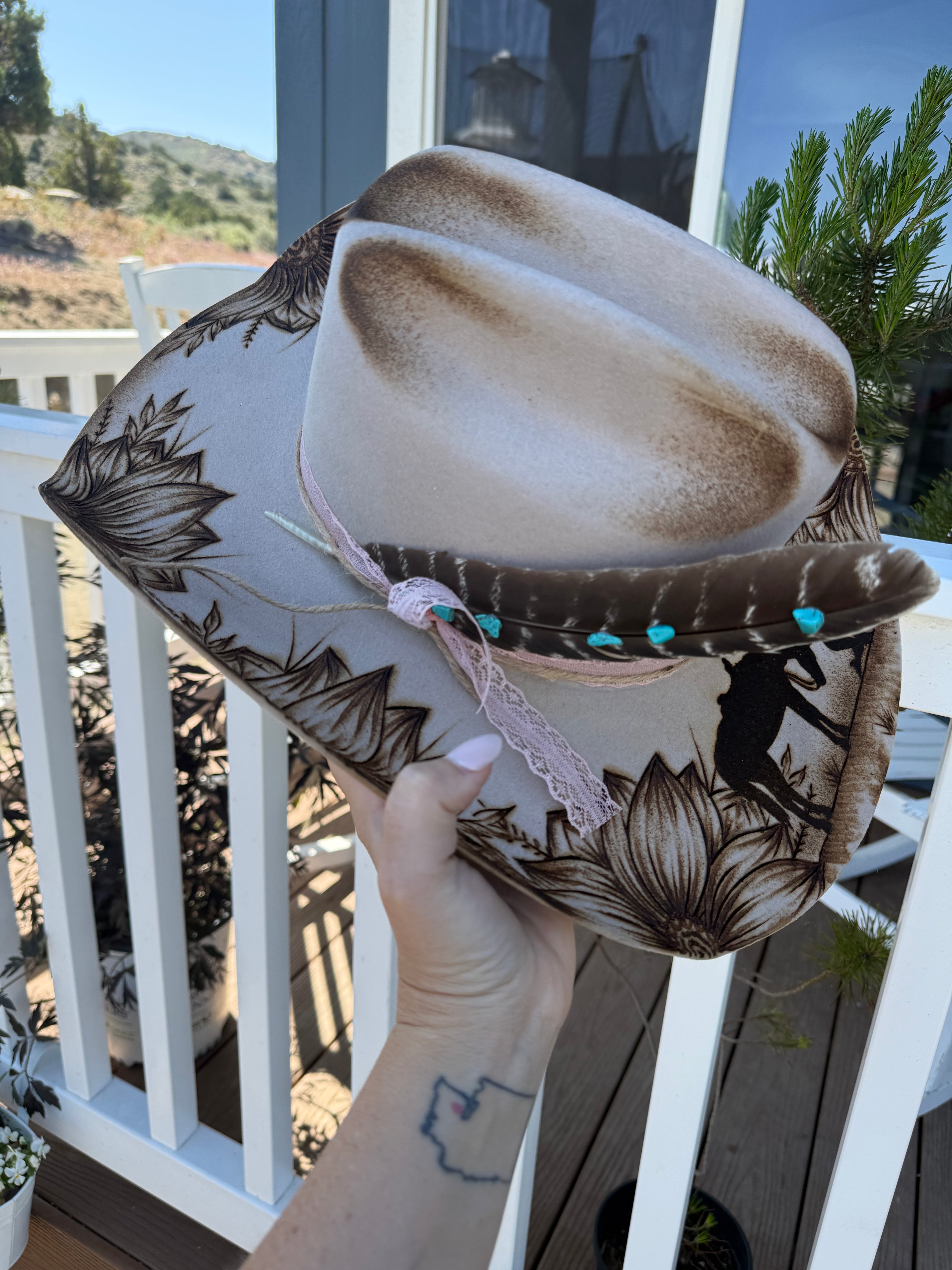 PRAYING COWGIRL