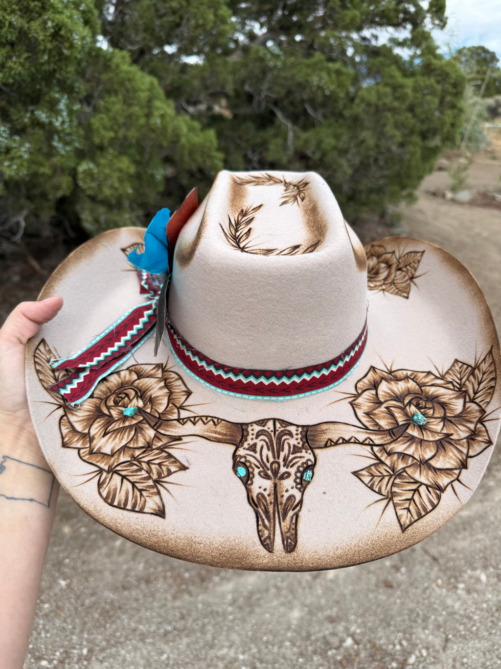 SUGAR BULL SKULL