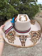 SUGAR BULL SKULL