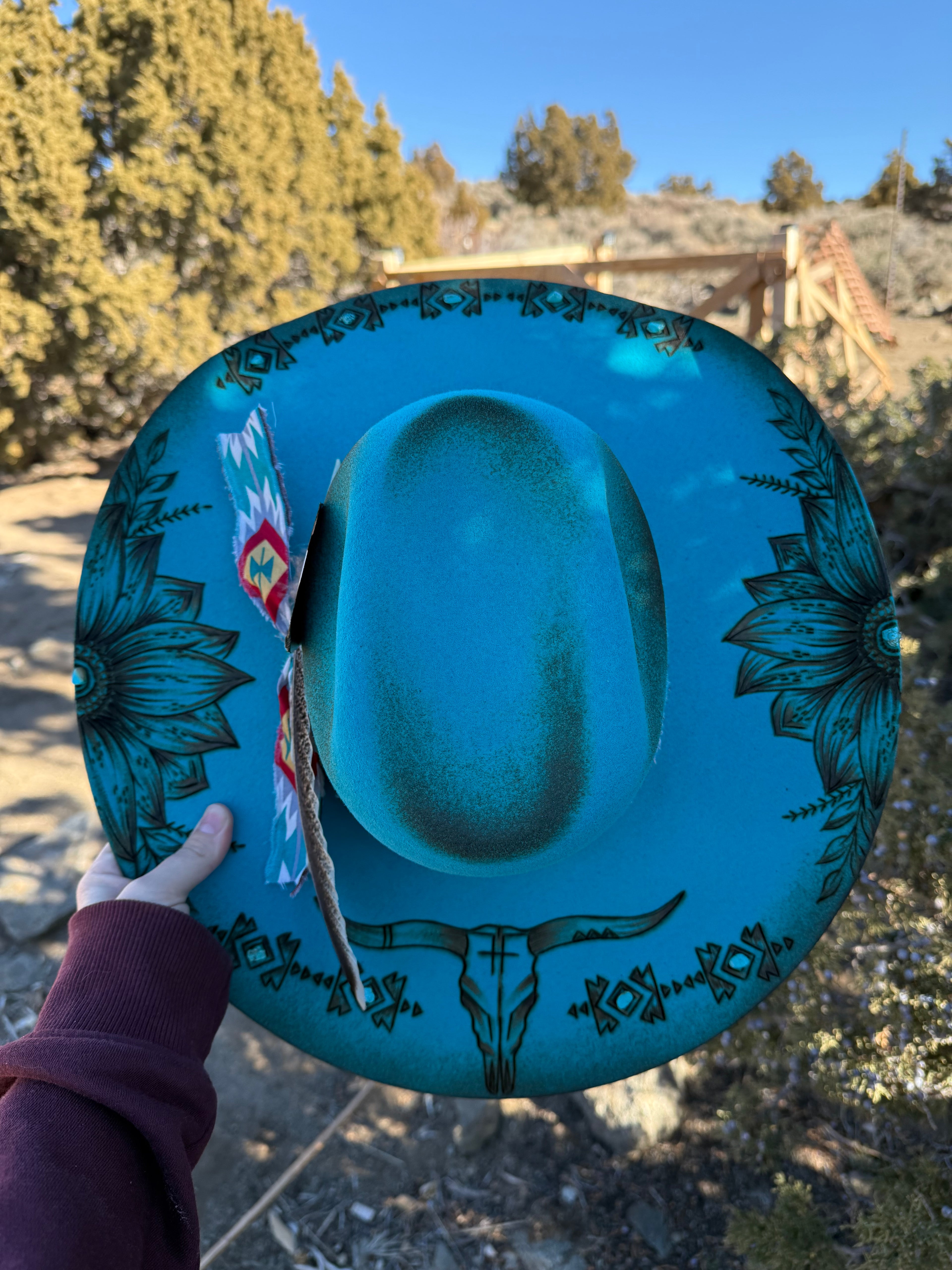 PRE-ORDER TURQUOISE ON TEAL