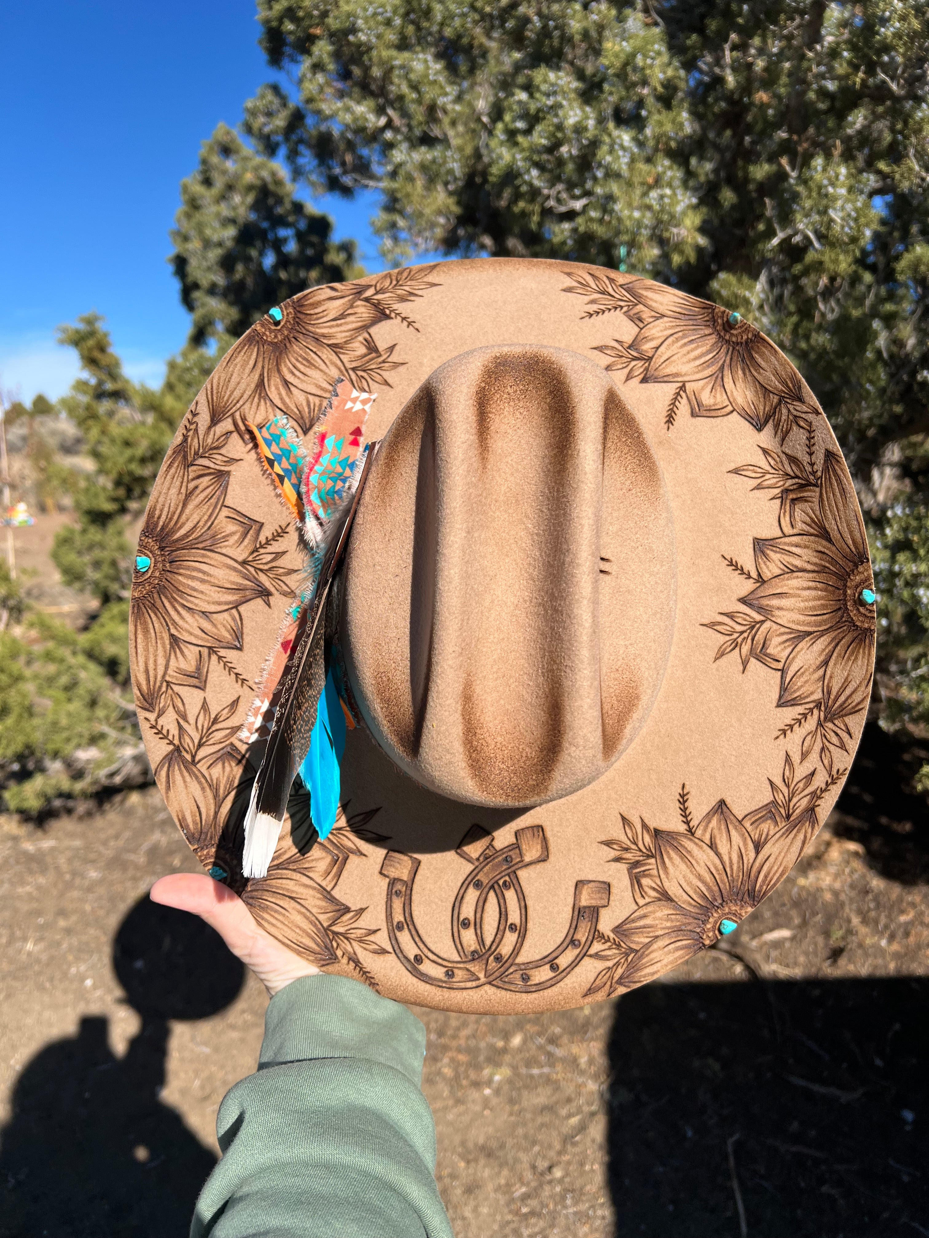 LONG LIVE COWGIRLS (See side of brim)