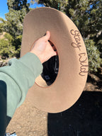 LONG LIVE COWGIRLS (See side of brim)