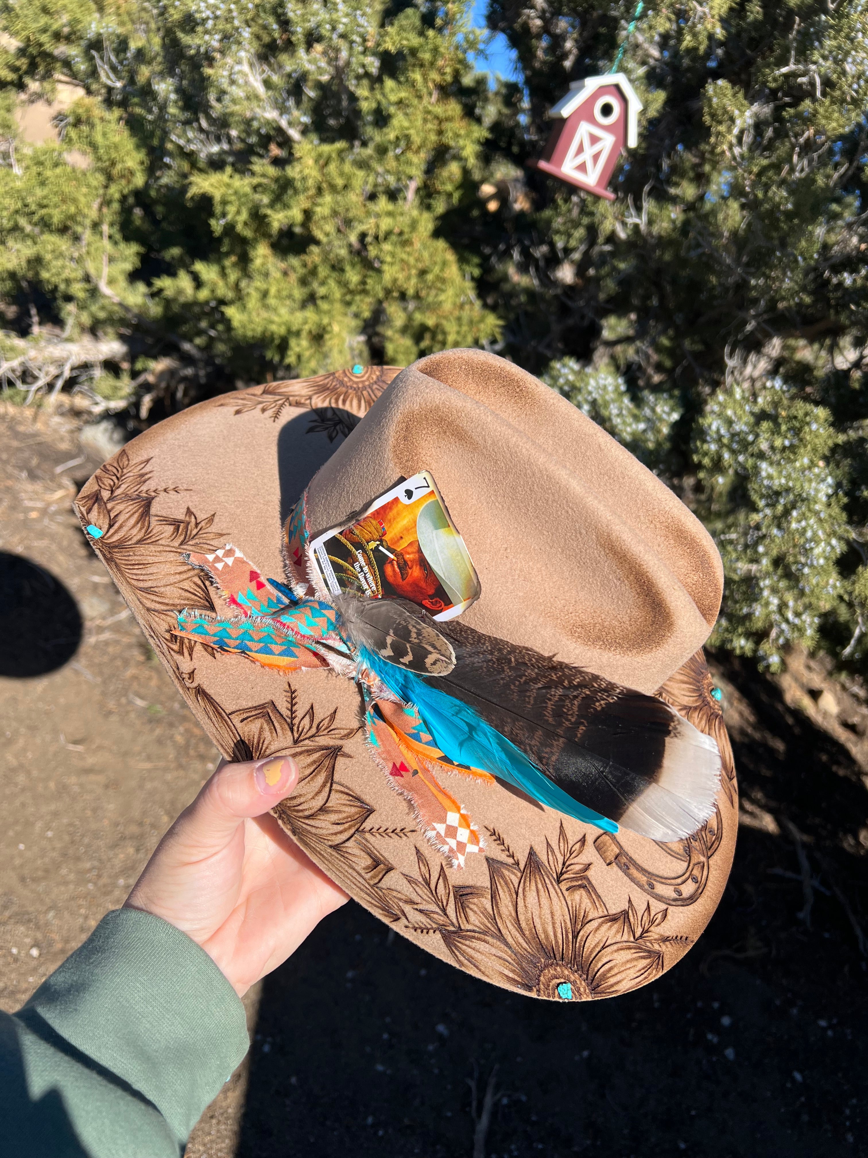 LONG LIVE COWGIRLS (See side of brim)