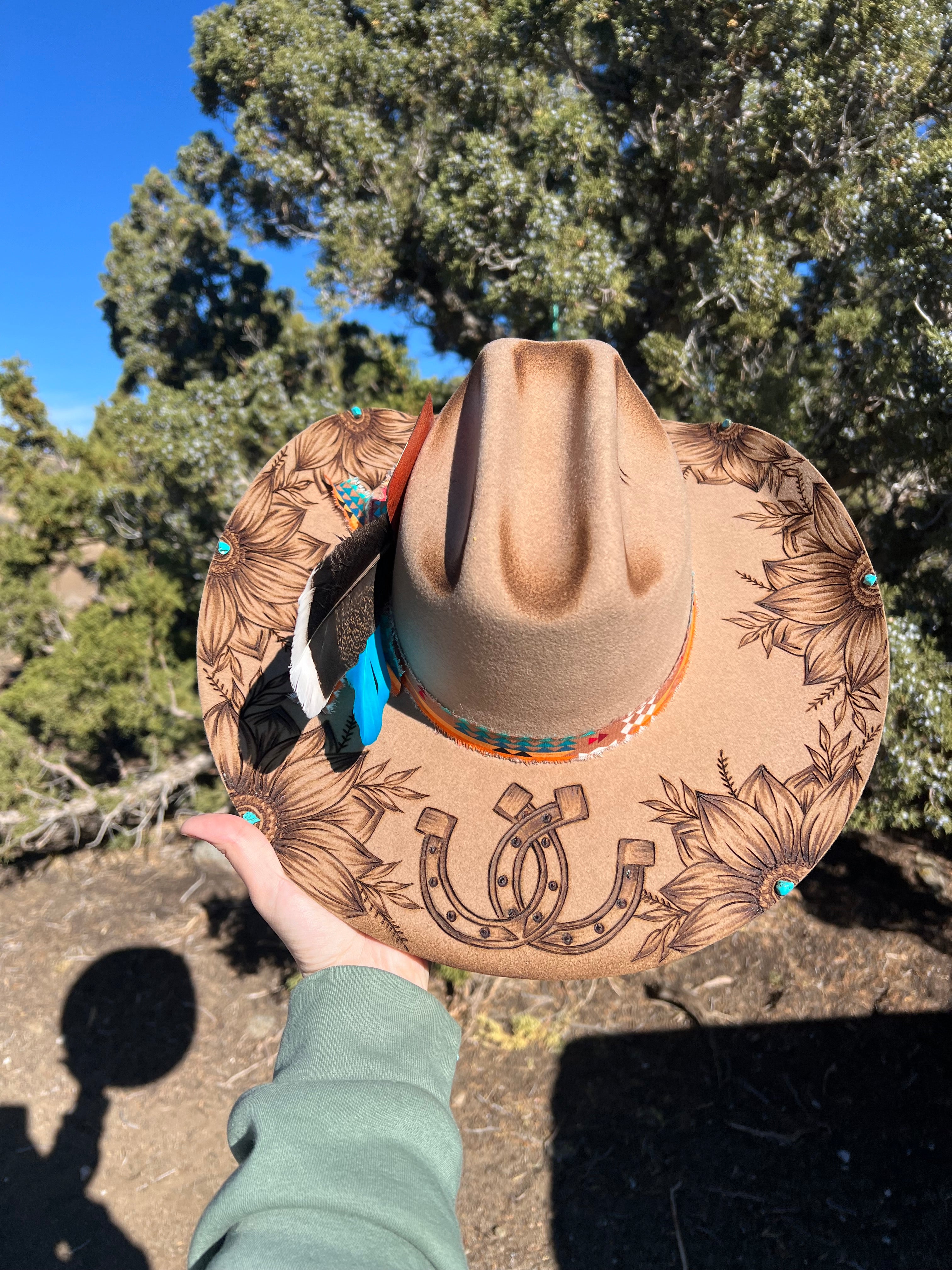 LONG LIVE COWGIRLS (See side of brim)